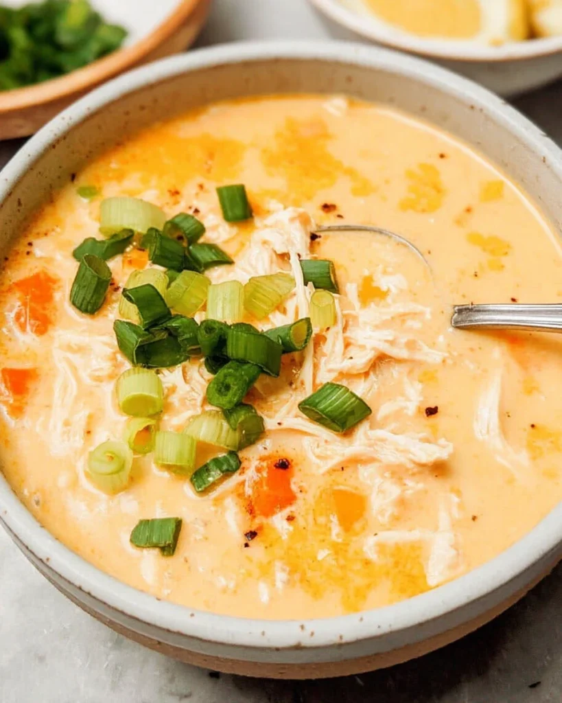 Creamy Buffalo Chicken Soup