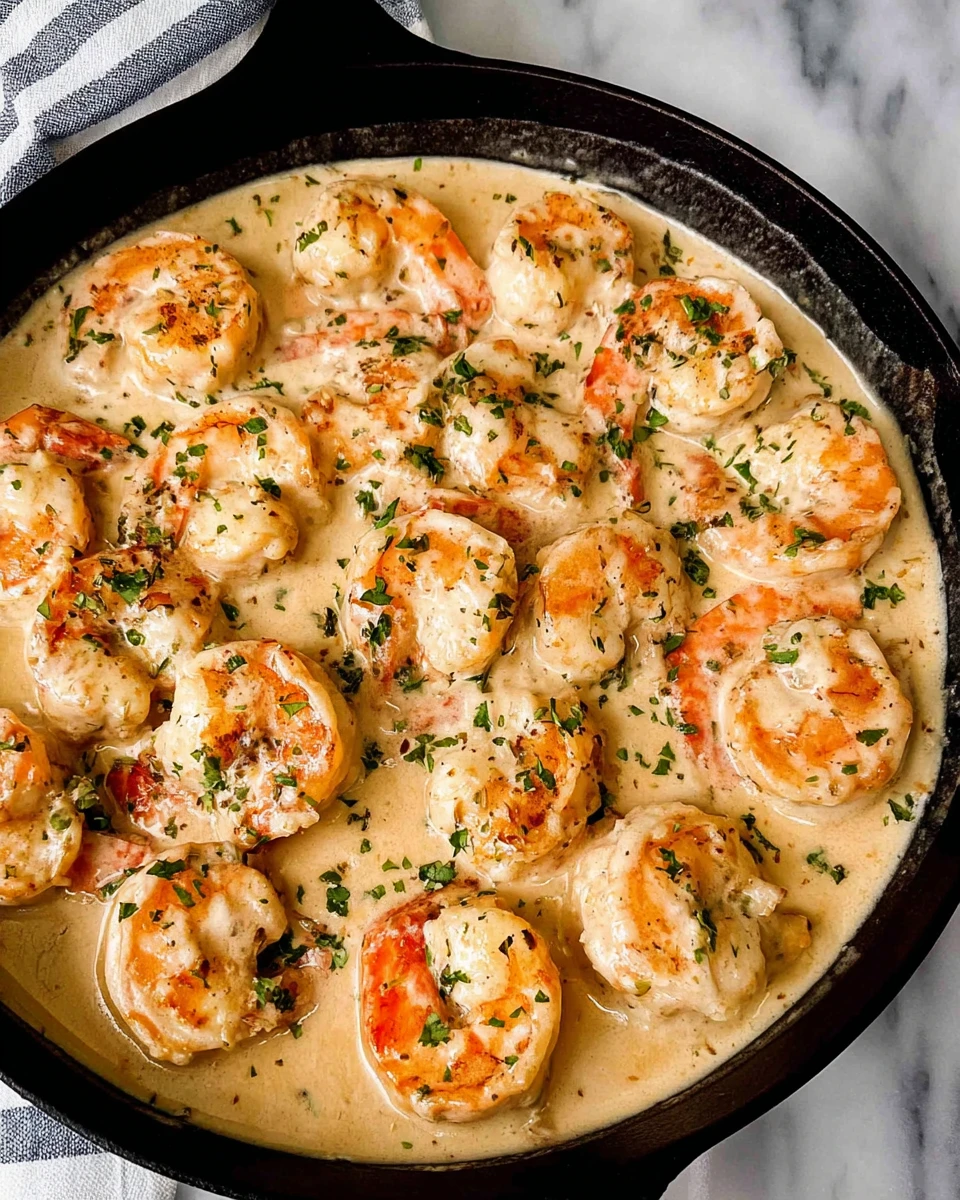 Creamy Garlic Shrimp