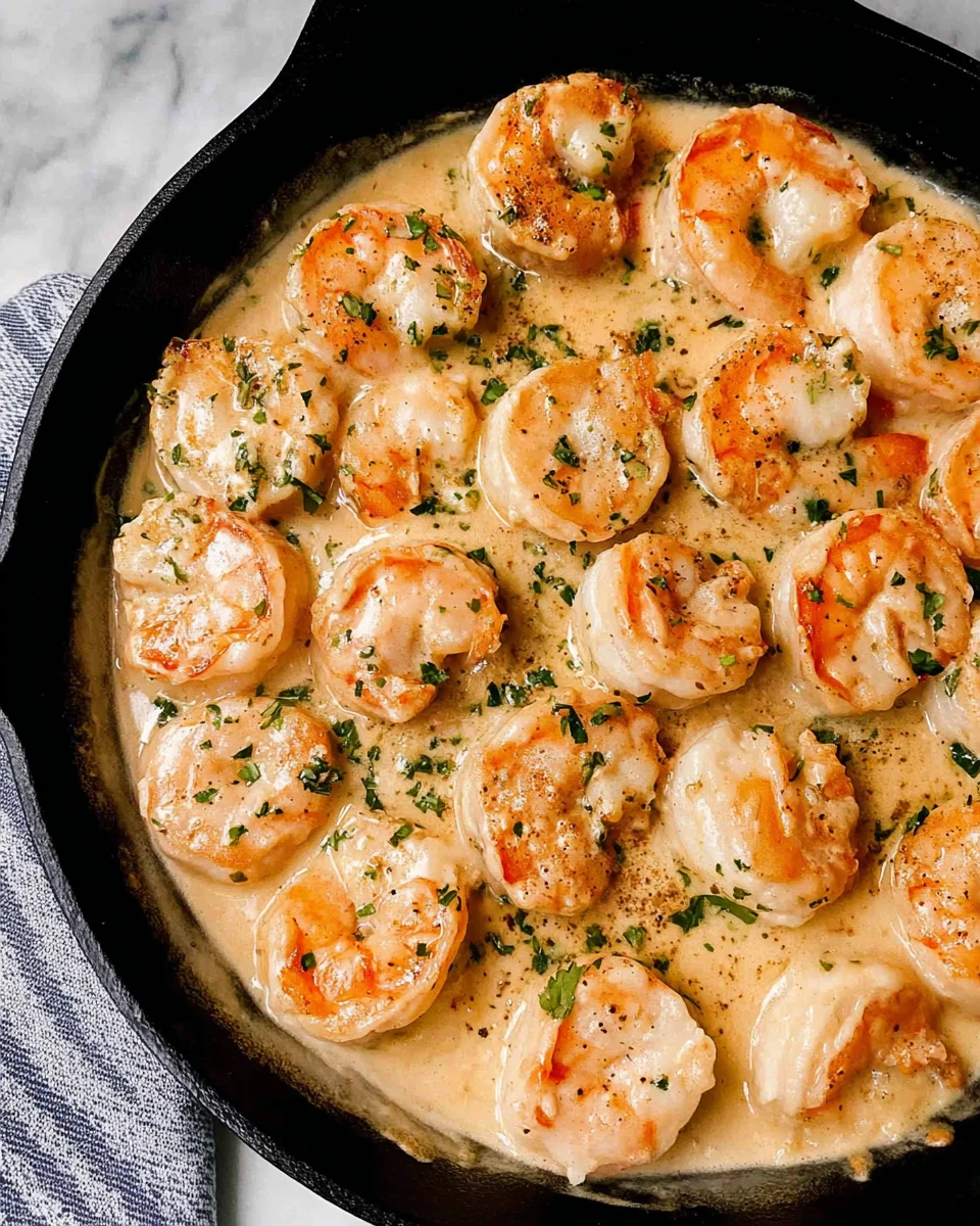 Creamy Garlic Shrimp