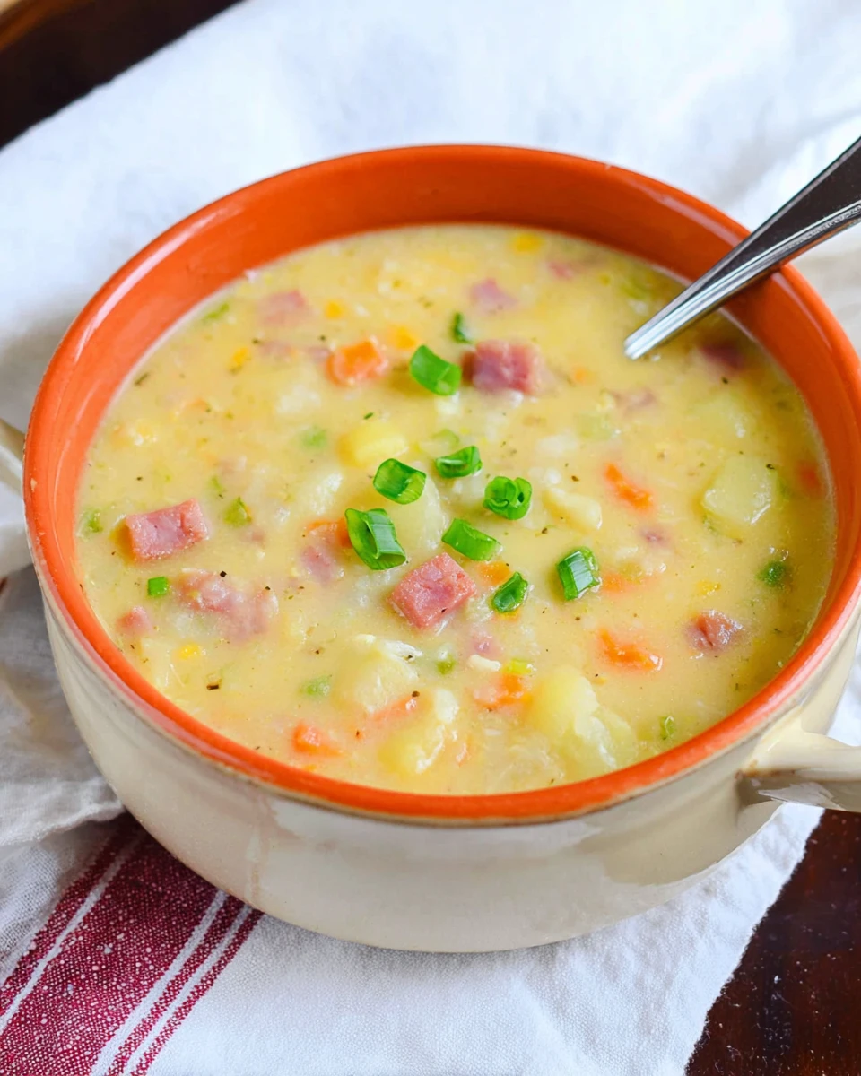 Creamy Ham and Potato Soup