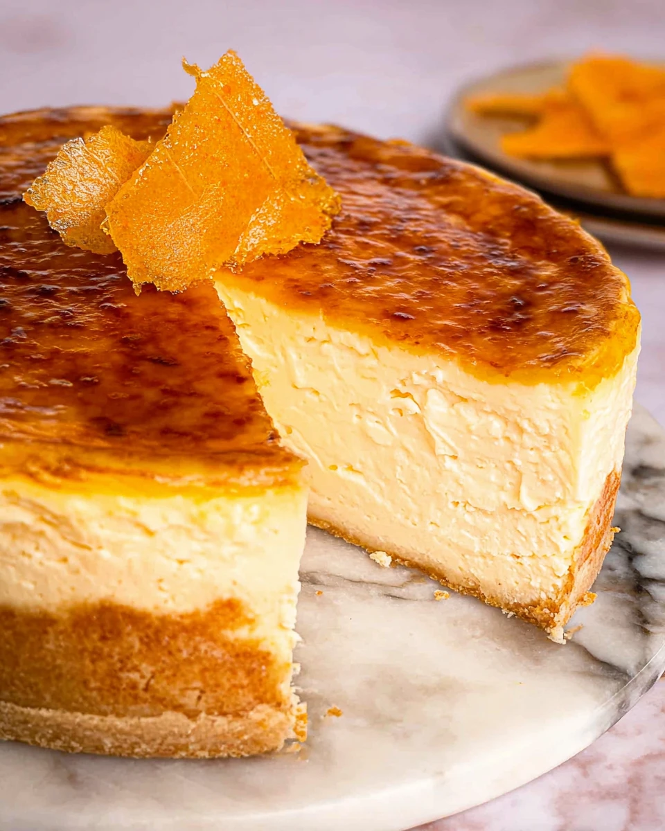 Crème Brûlée Cheesecake