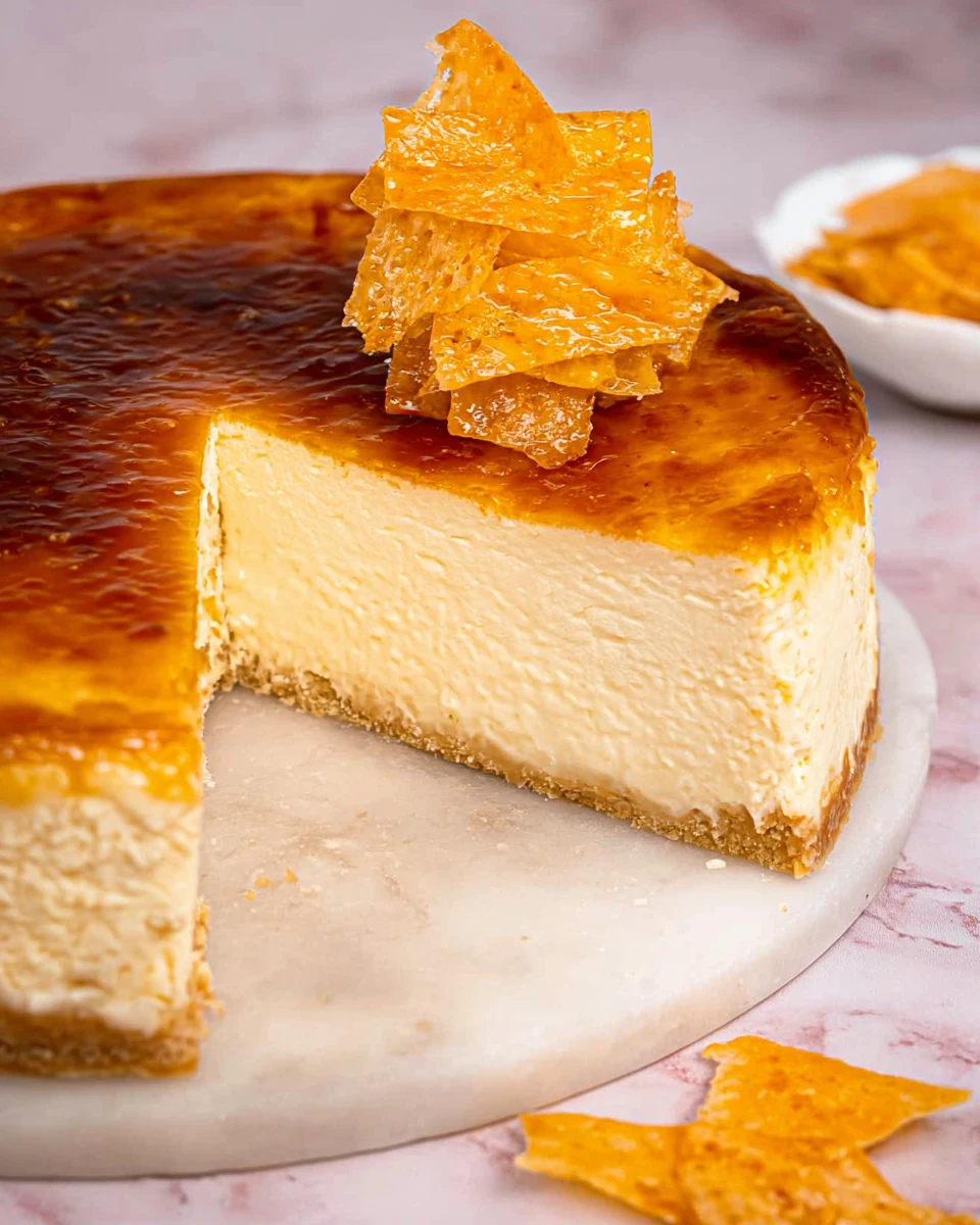 Crème Brûlée Cheesecake