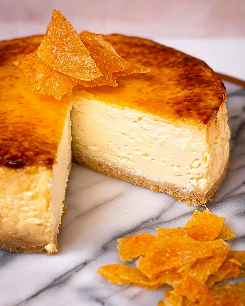Crème Brûlée Cheesecake