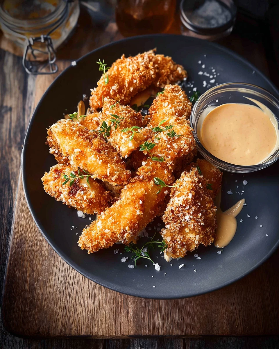 Crispy Baked Chicken Goujons