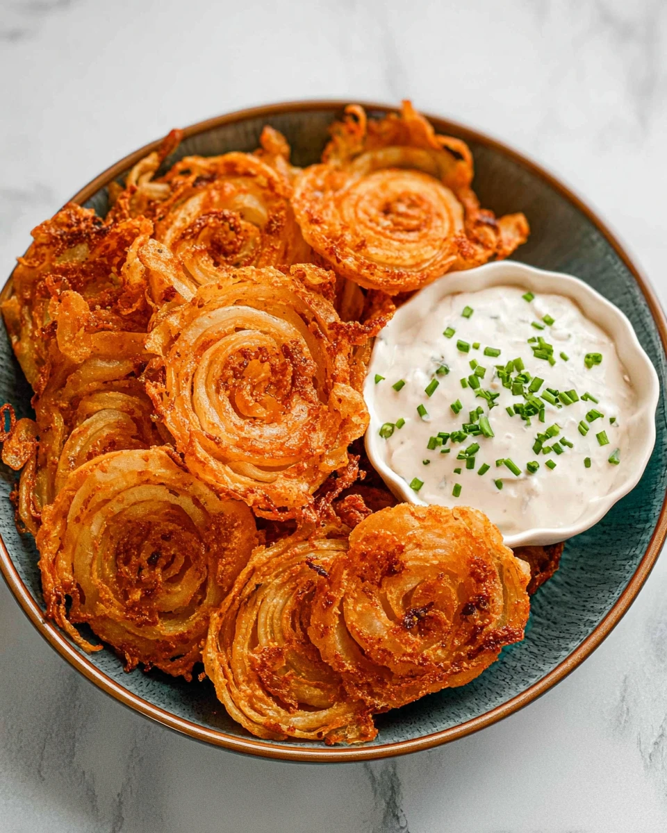 Crispy Onion Ring Chips