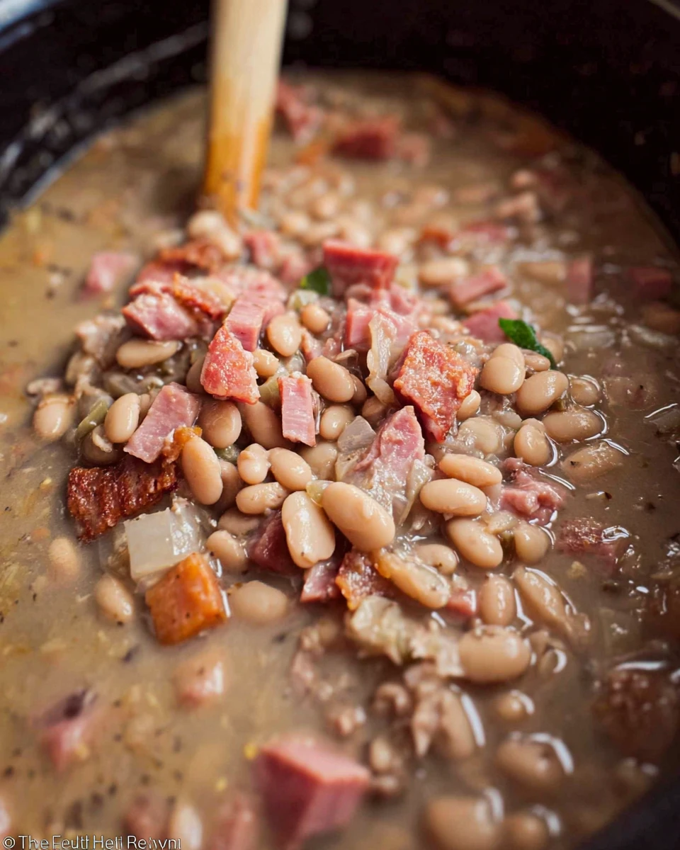 Crockpot Ham and Beans