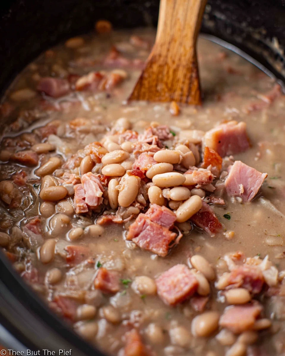 Crockpot Ham and Beans