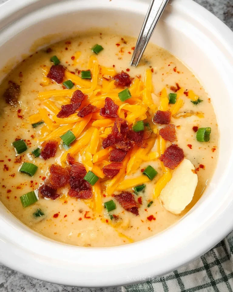 Crockpot Loaded Potato Soup