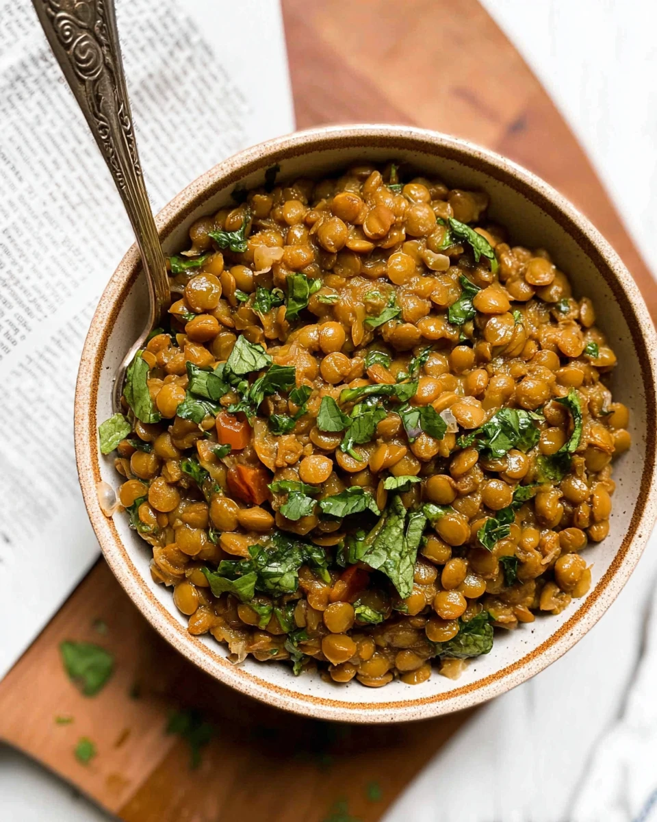 Easy 20-Minute One Pot Lentils