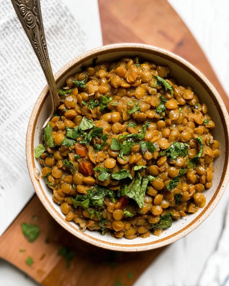 Easy 20-Minute One Pot Lentils