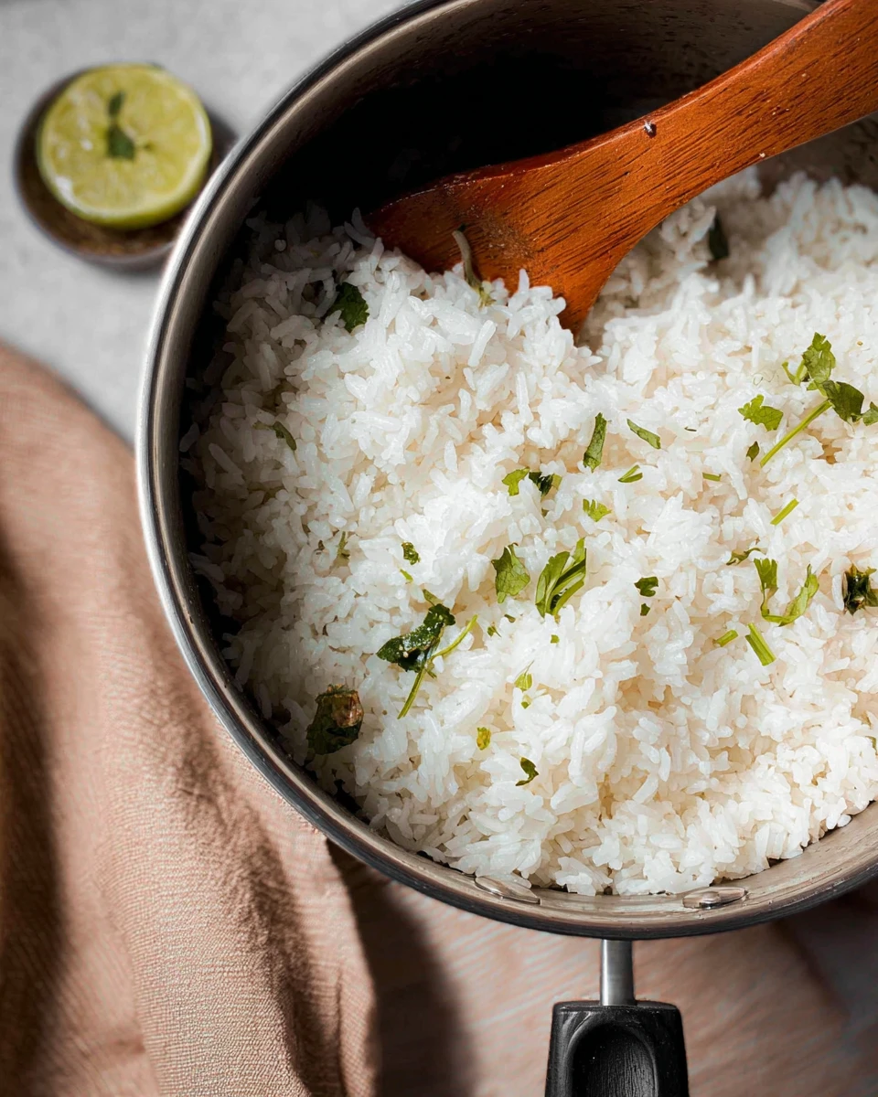 Easy Coconut Rice