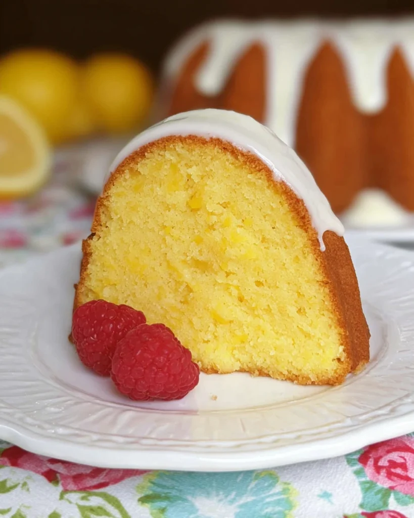 Easy Homemade Lemon Bundt Cake