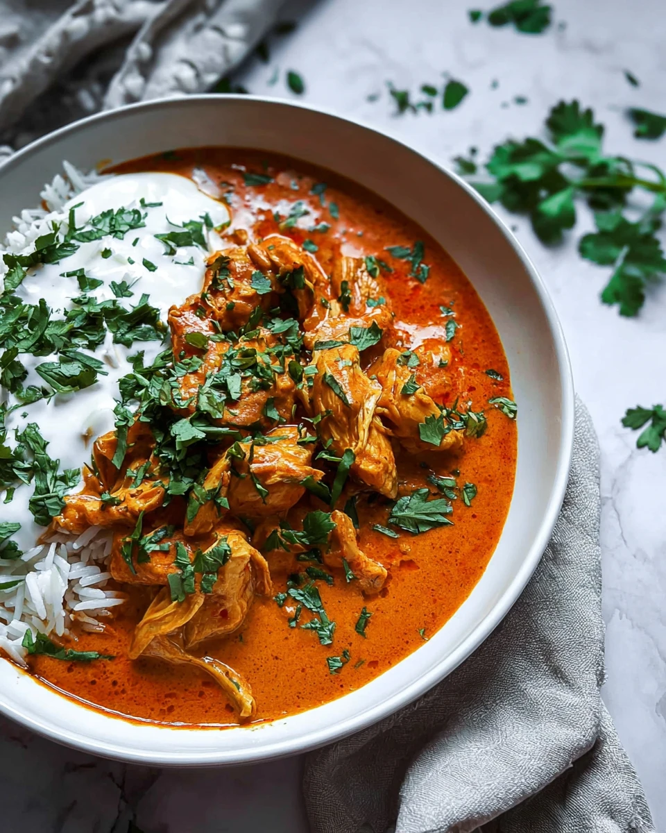 Easy One Pot Creamy Coconut Chicken Curry