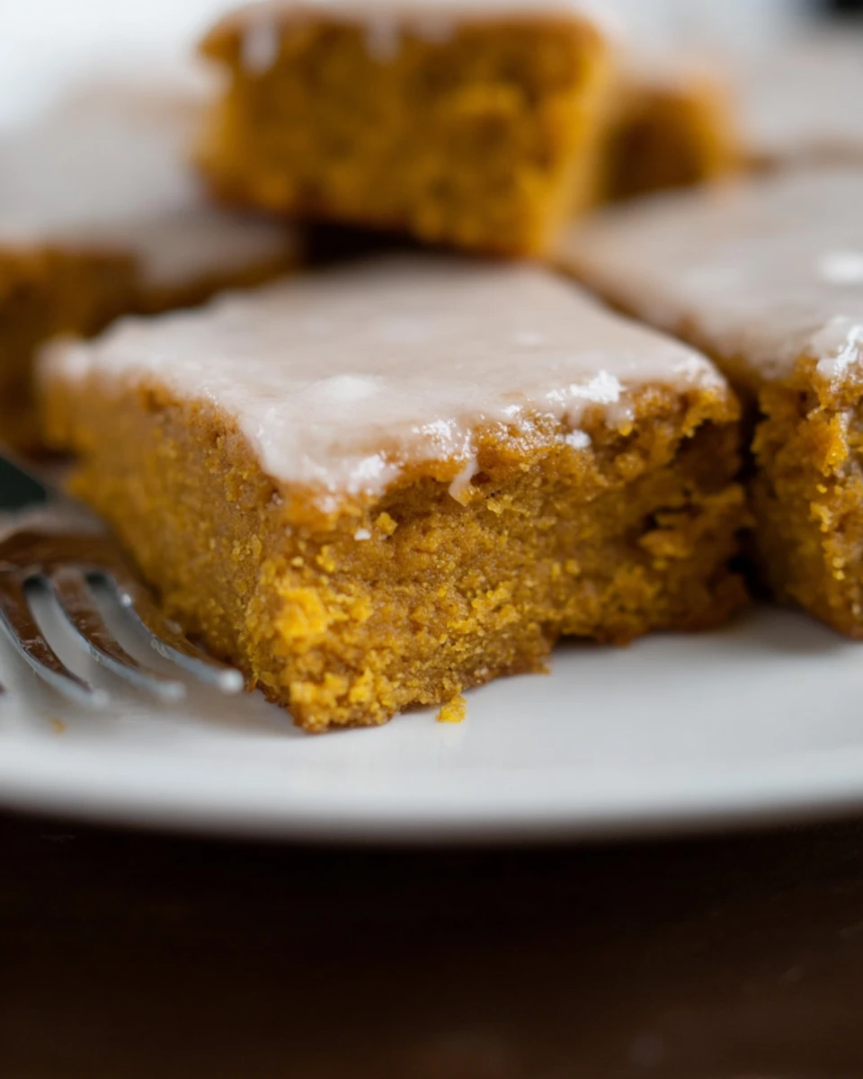 Easy Pumpkin Bars