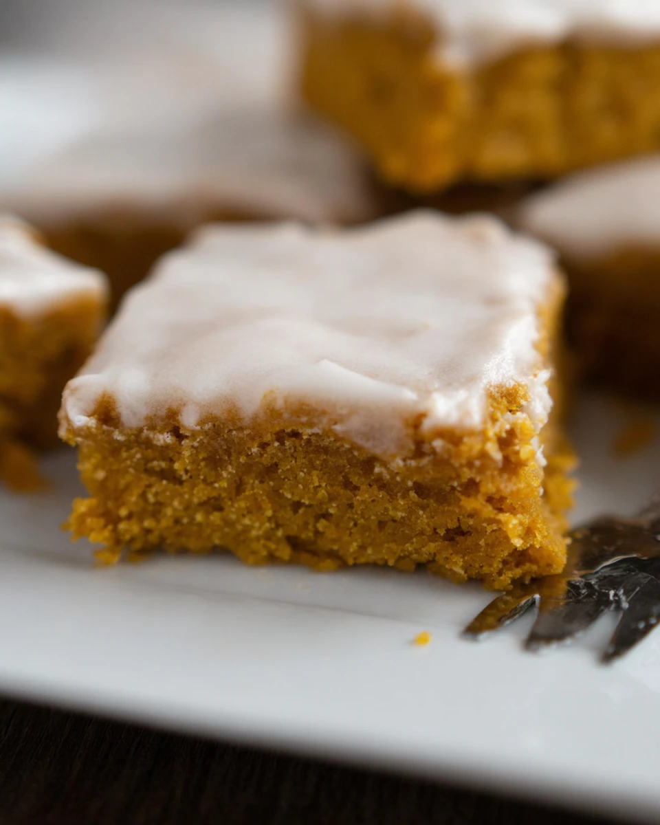 Easy Pumpkin Bars