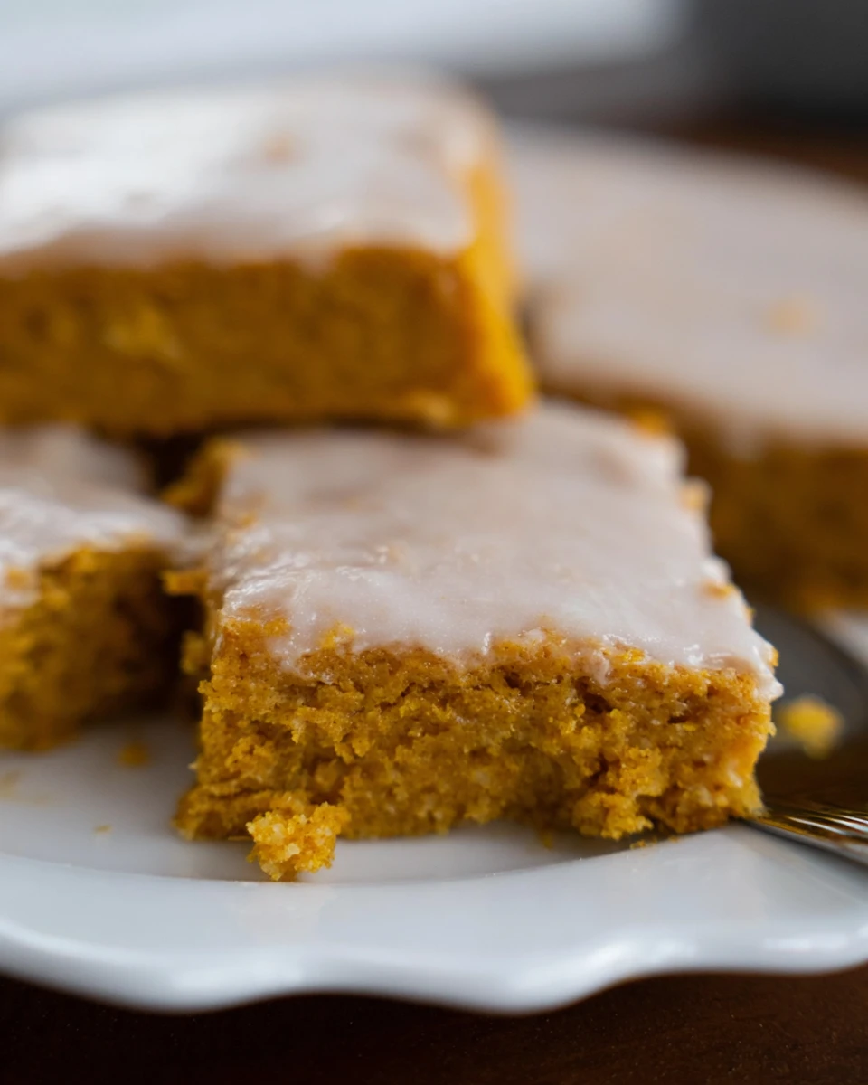 Easy Pumpkin Bars