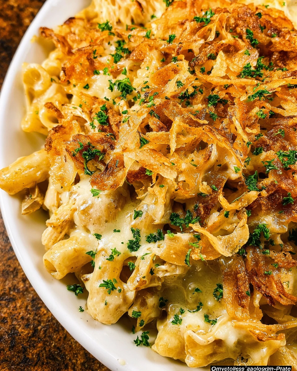 French Onion Pasta