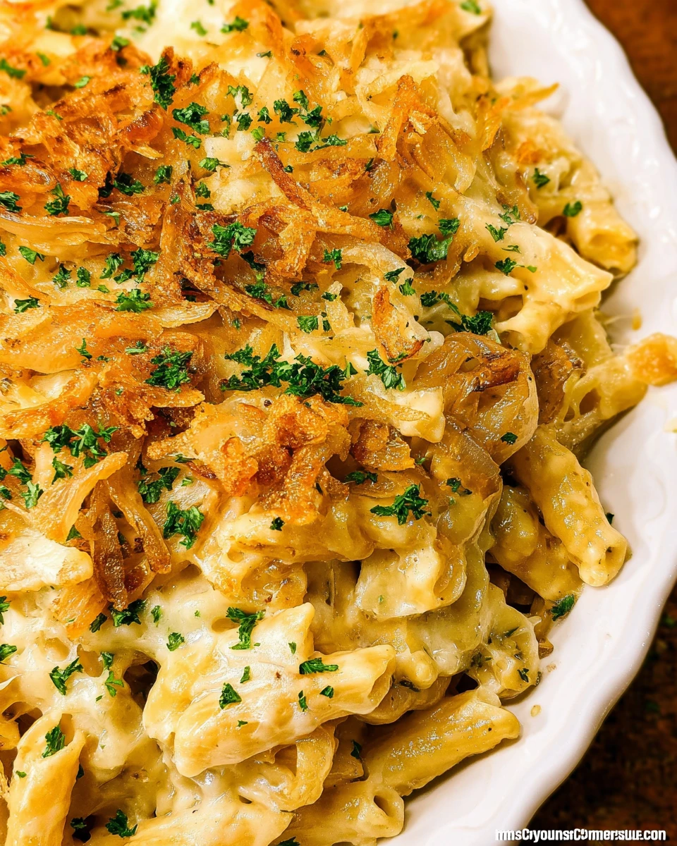 French Onion Pasta