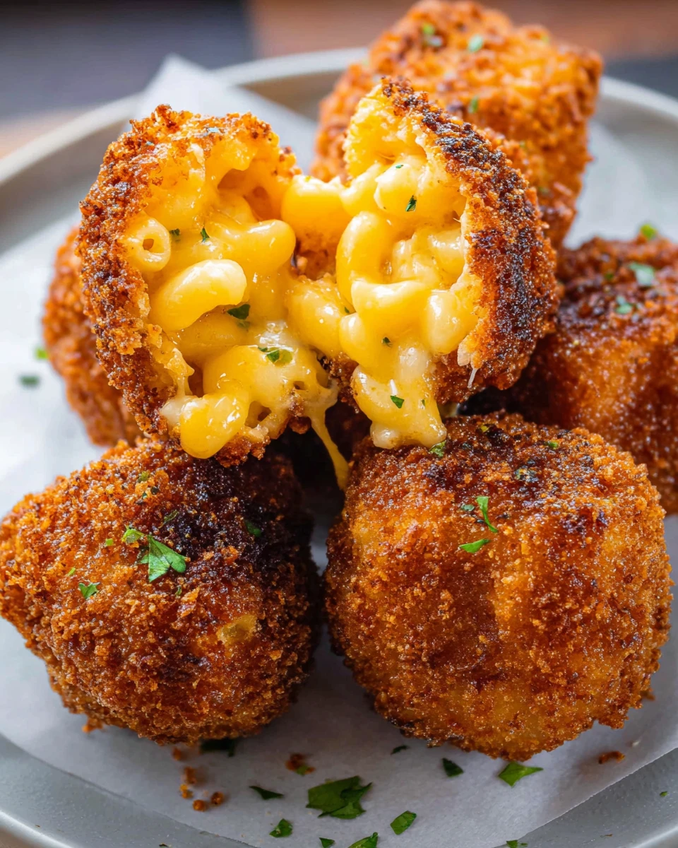 Fried Mac and Cheese Bites