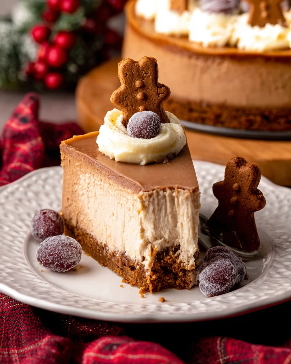 Gingerbread Cheesecake
