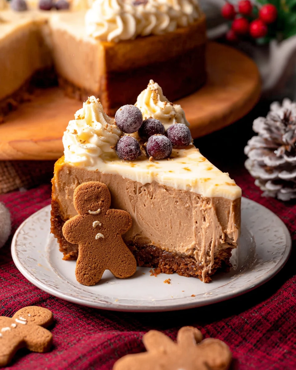 Gingerbread Cheesecake