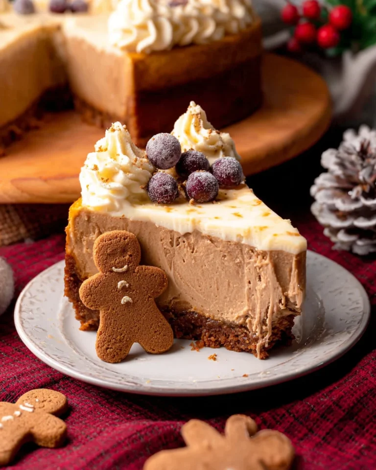 Gingerbread Cheesecake