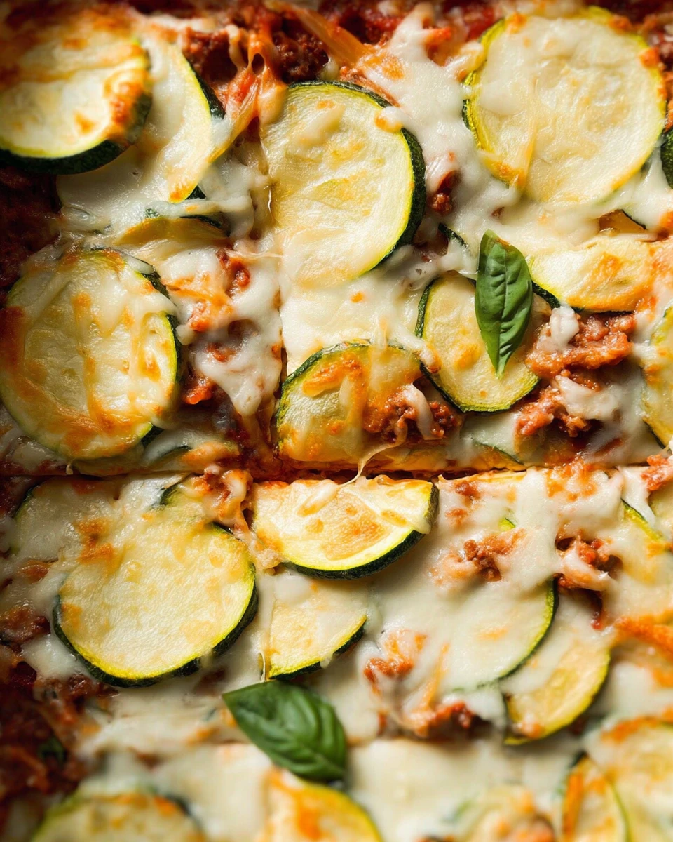 Ground Beef and Zucchini Casserole