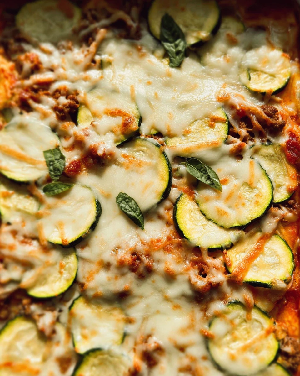 Ground Beef and Zucchini Casserole