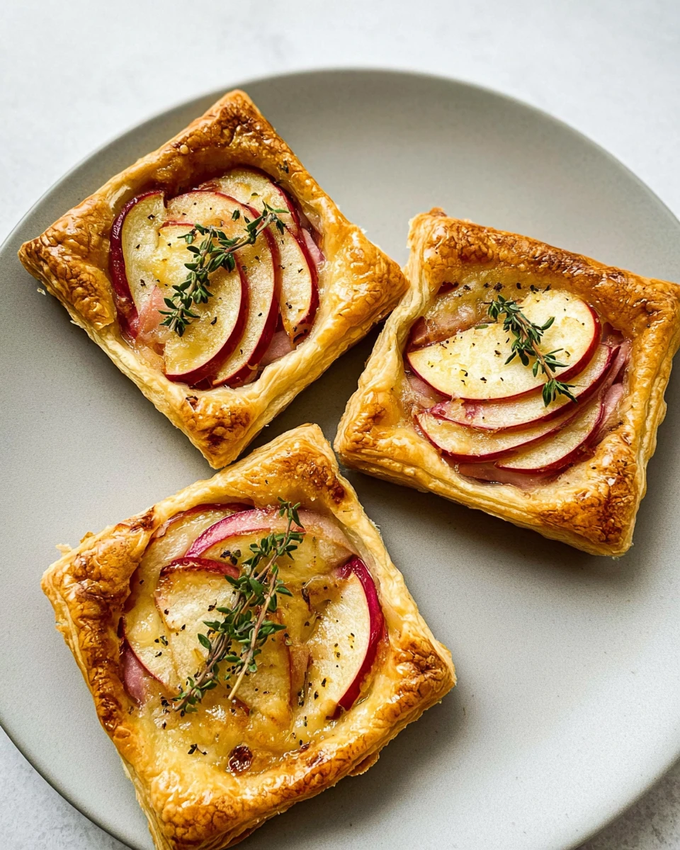 Ham & Gruyere Tarts