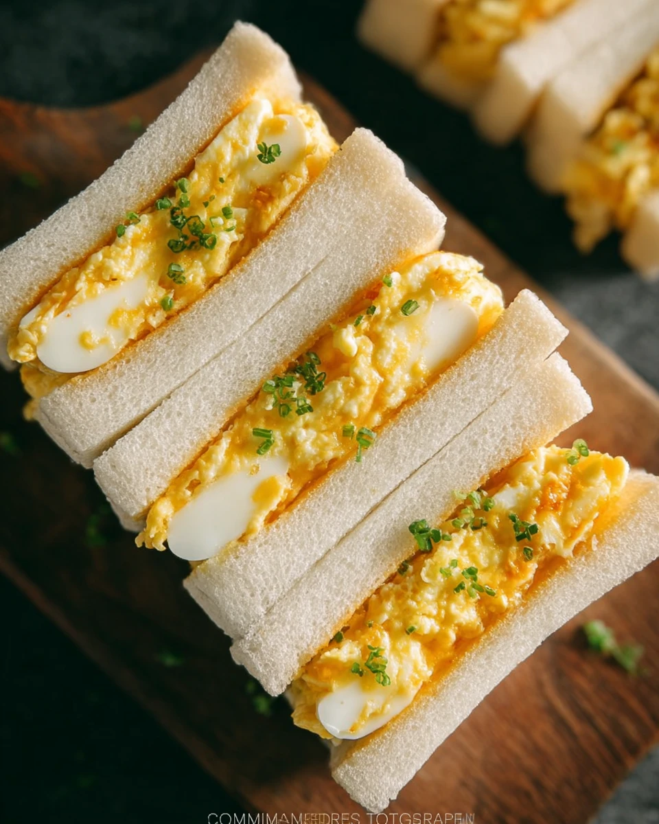 Japanese Egg Sandwich (Tamago Sando)