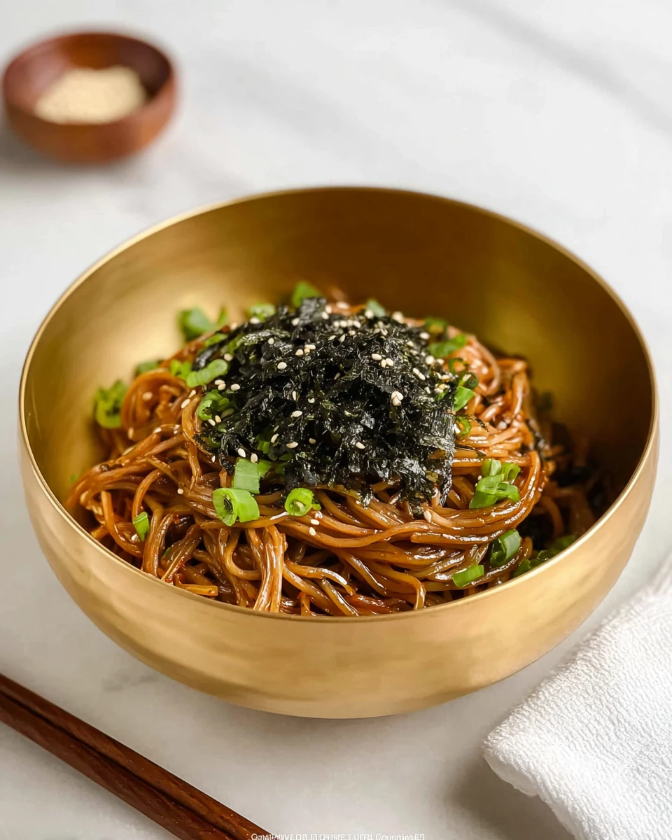 Korean Perilla Oil Noodles
