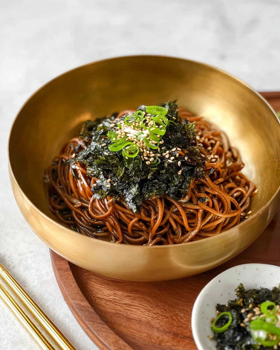 Korean Perilla Oil Noodles