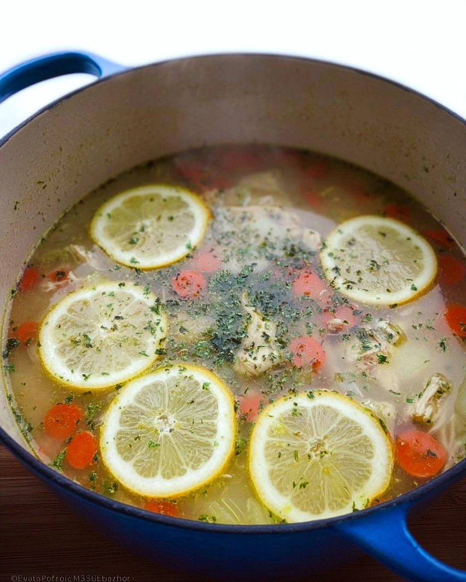Lemon Chicken Soup