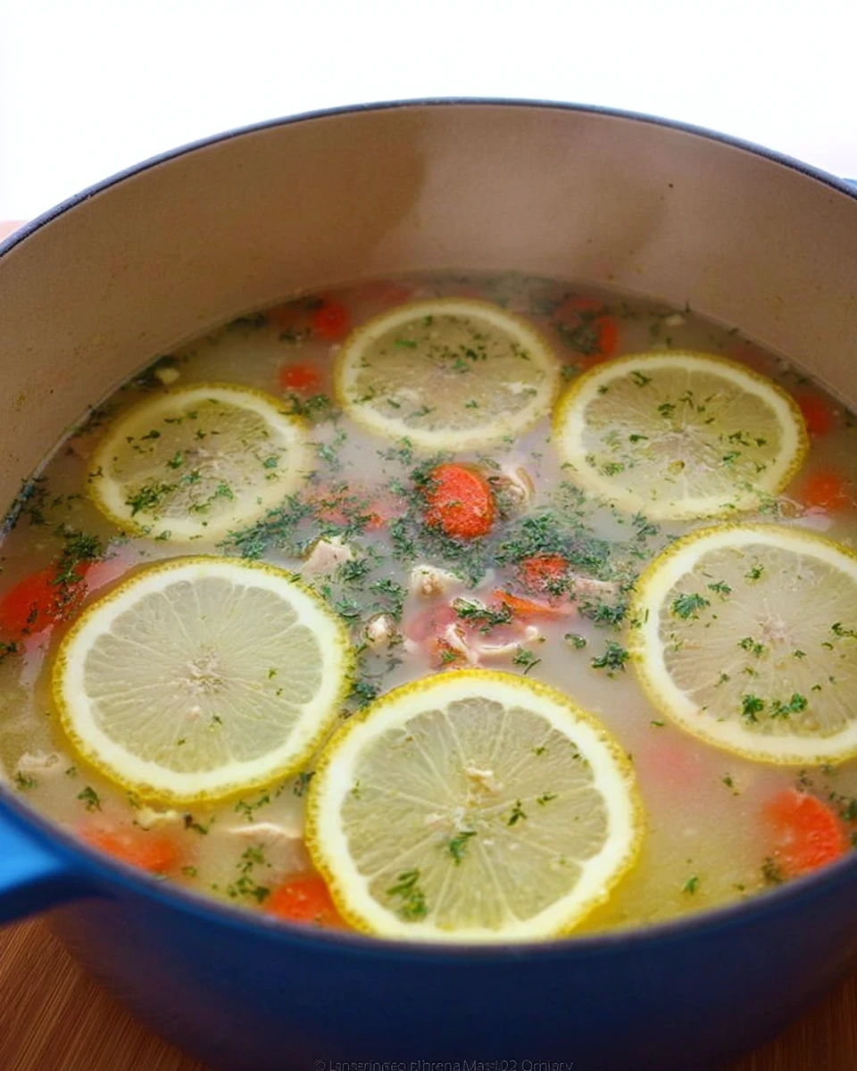 Lemon Chicken Soup