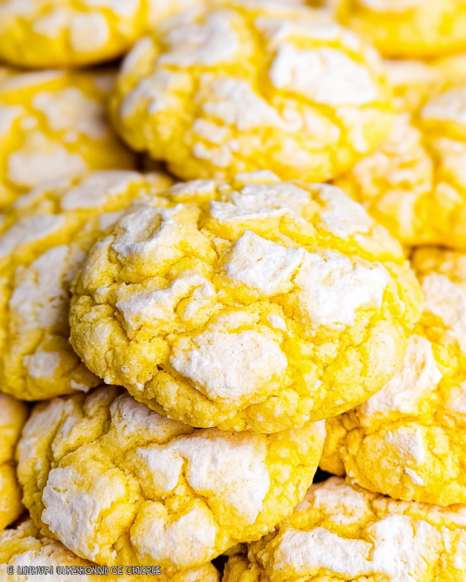 Lemon Cool Whip Cookies