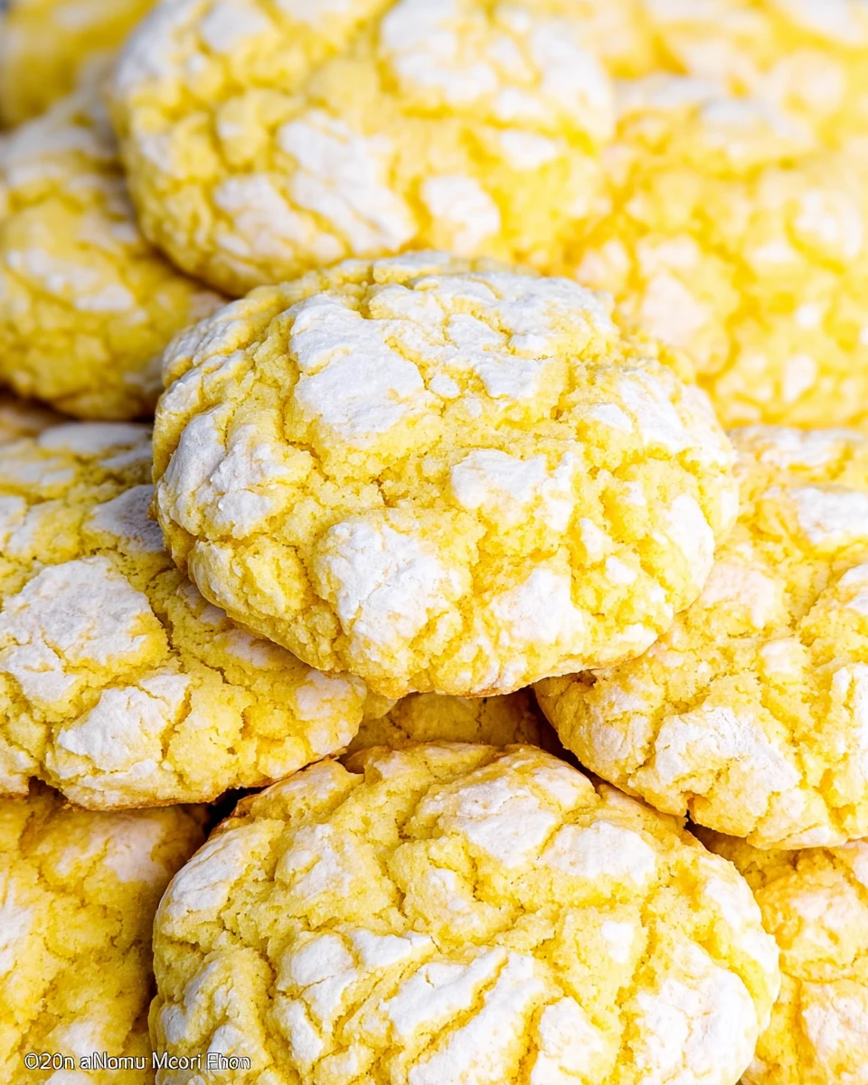 Lemon Cool Whip Cookies
