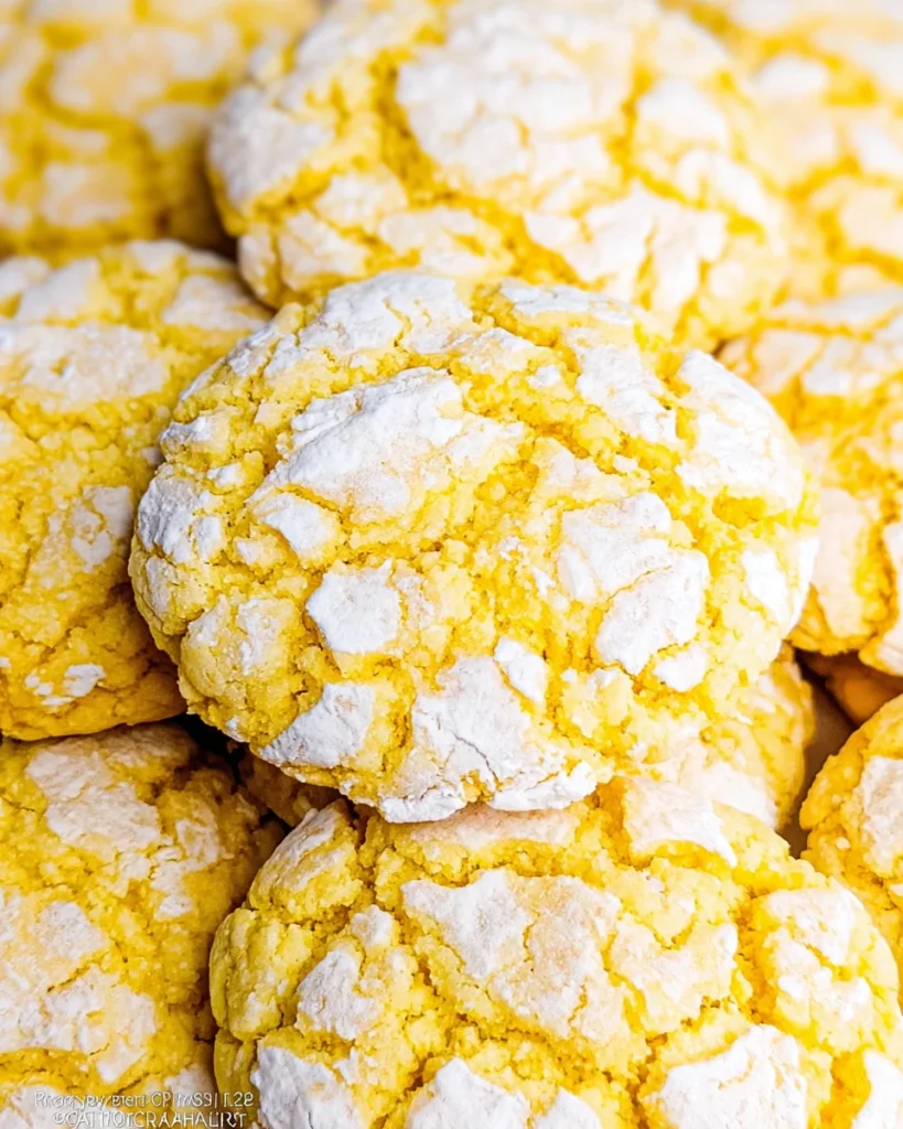 Lemon Cool Whip Cookies