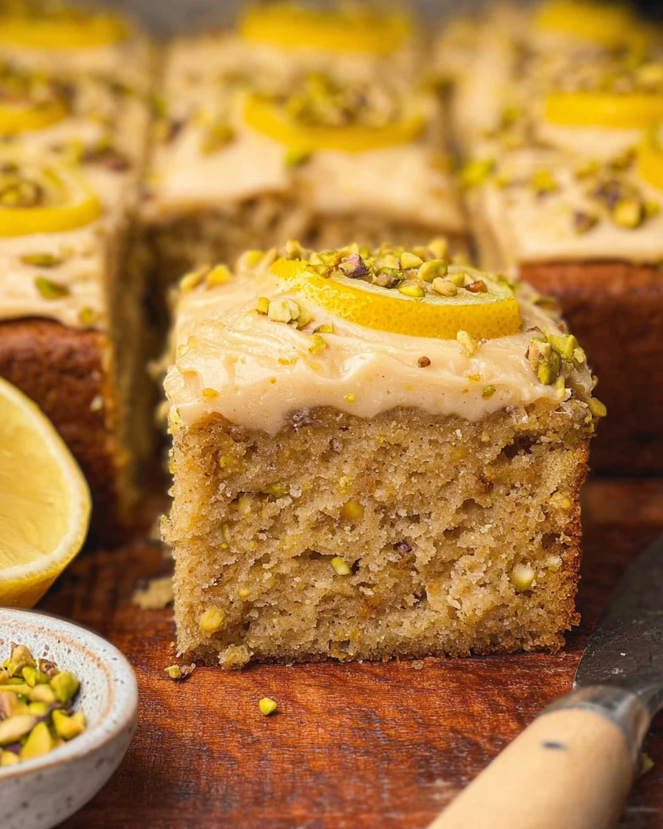 Lemon Pistachio Cake