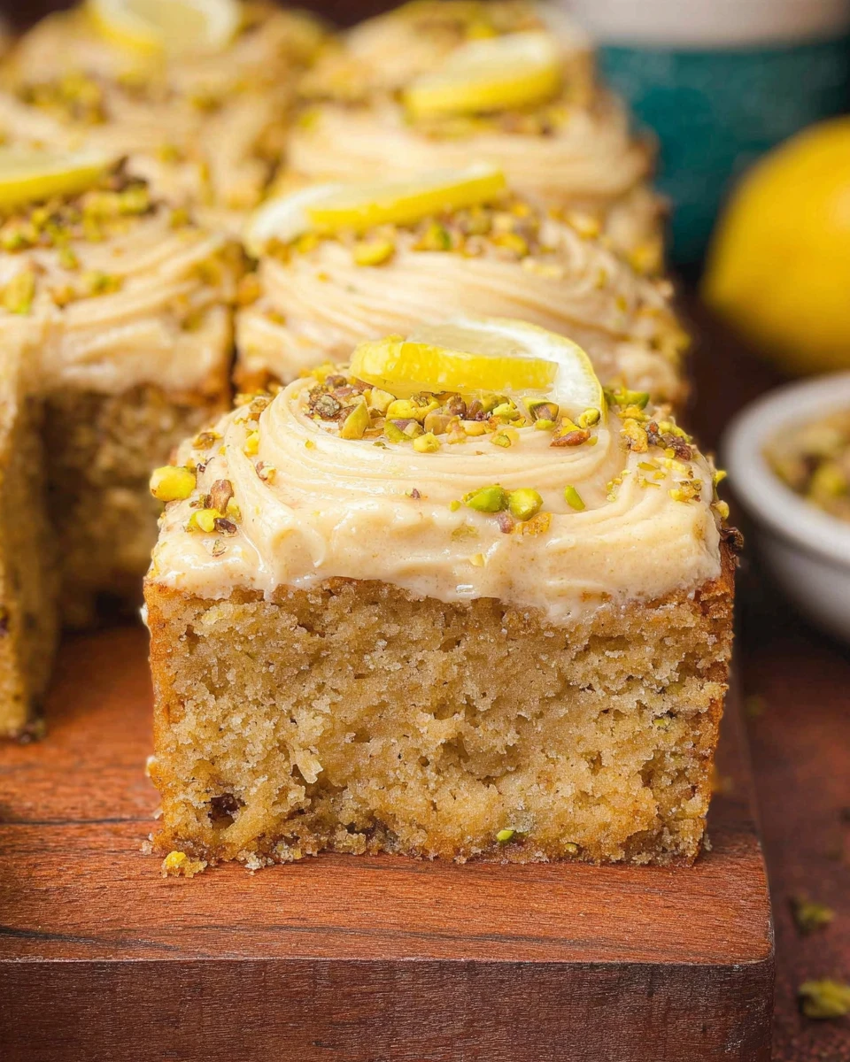 Lemon Pistachio Cake