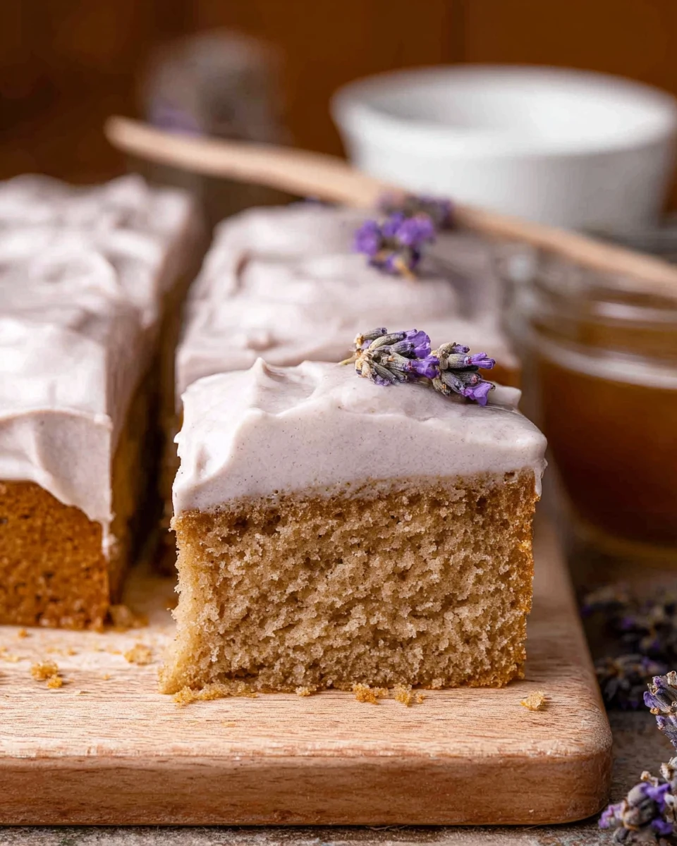 London Fog Cake