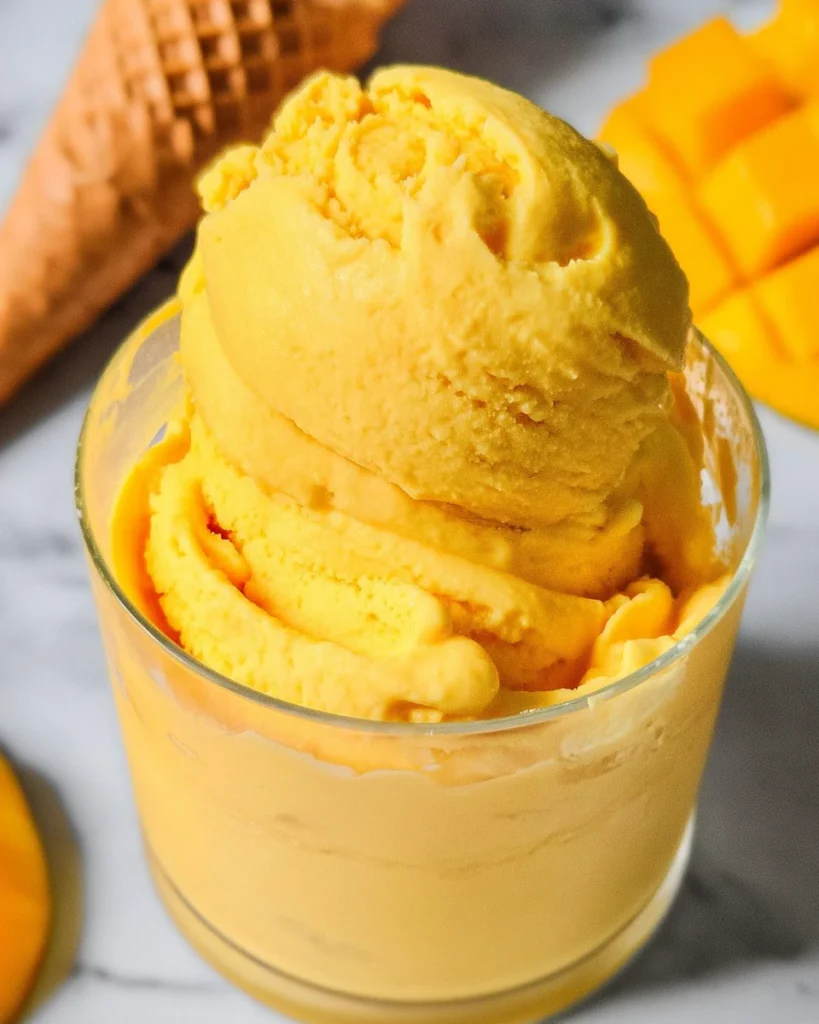 Mango Ninja Creami Frozen Yogurt