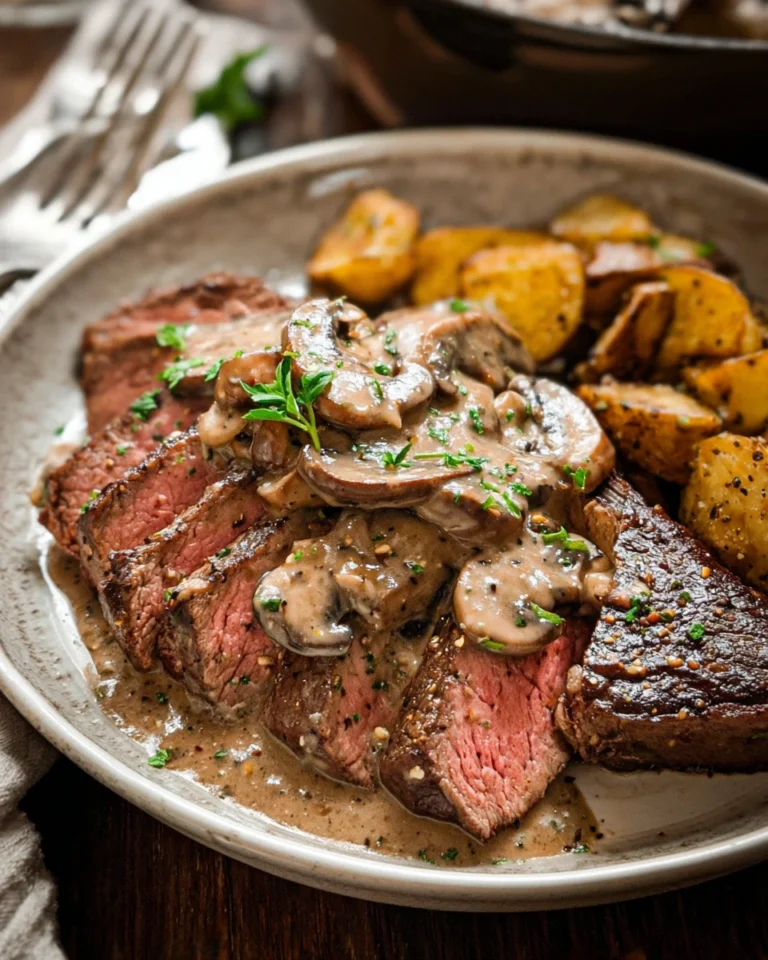 Mushroom Sauce for Steak