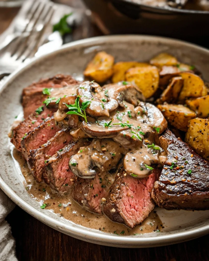 Mushroom Sauce for Steak