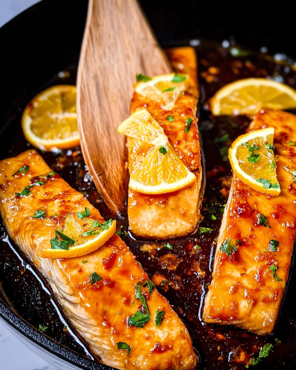 Orange Glazed Salmon