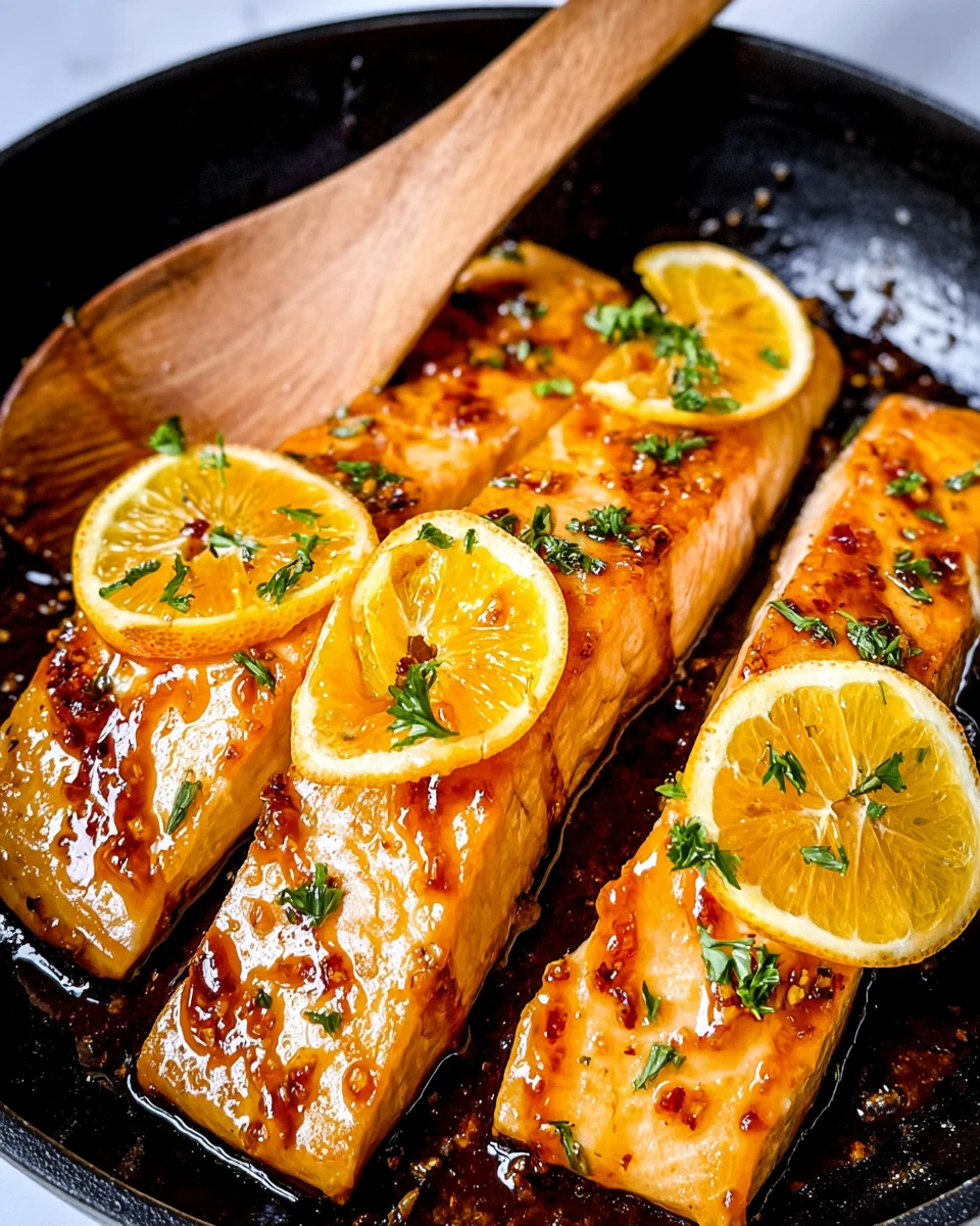 Orange Glazed Salmon