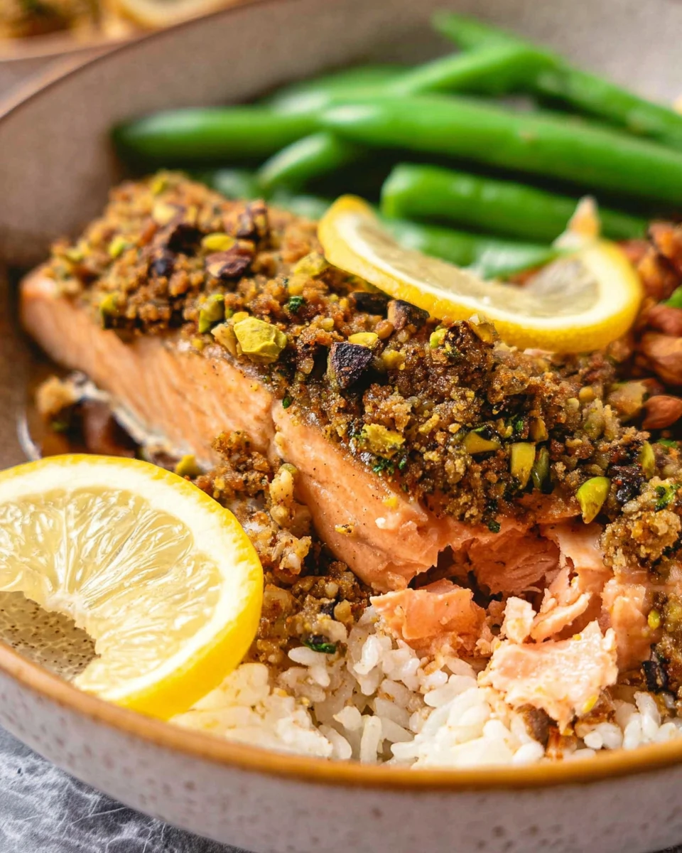 Pistachio-Crusted Salmon