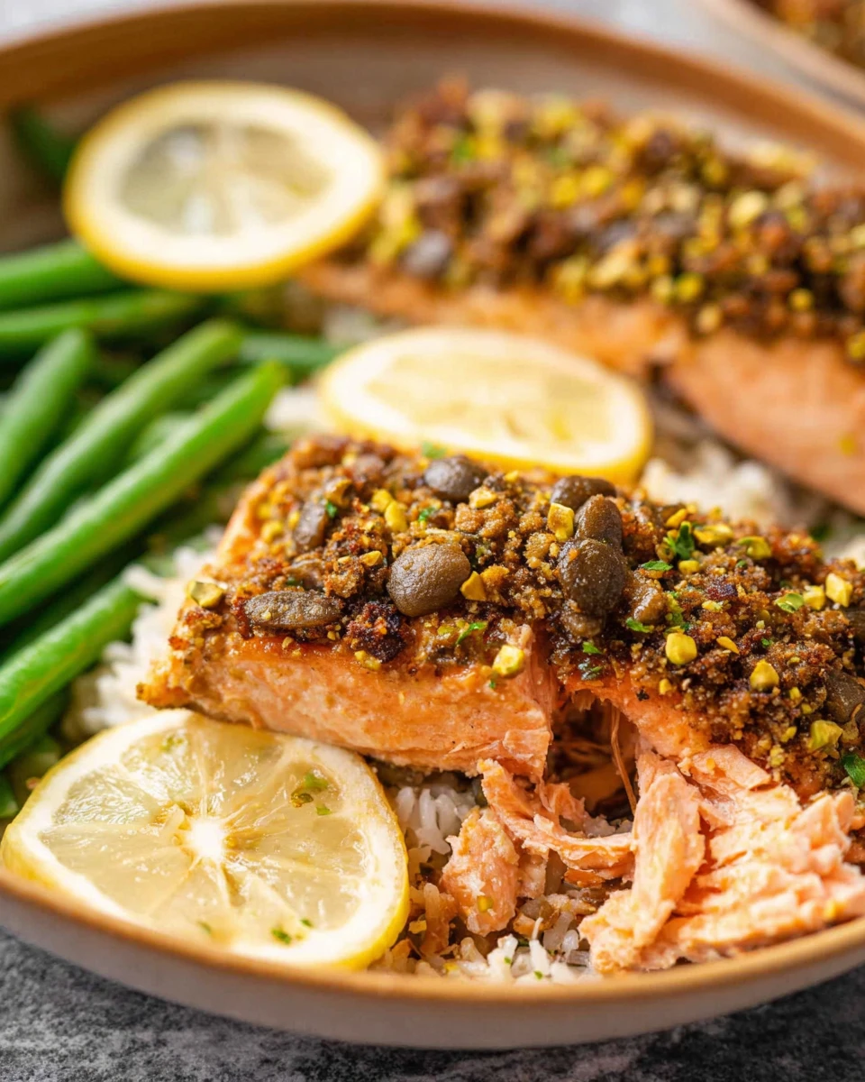 Pistachio-Crusted Salmon