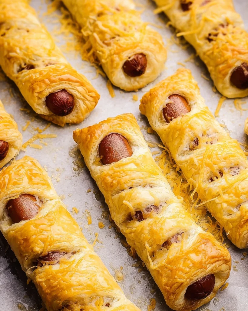 Puff Pastry Hot Dogs