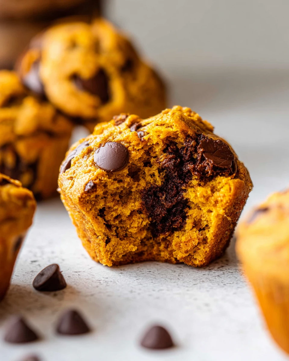 Pumpkin Chocolate Chip Muffins