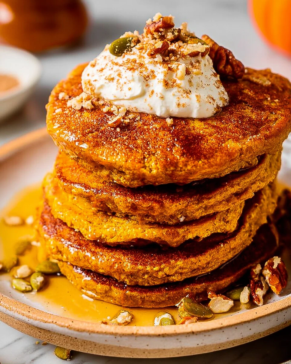 Pumpkin Protein Pancakes